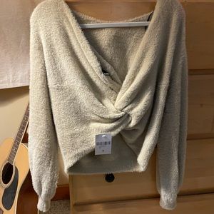Forever 21 knot back sweater